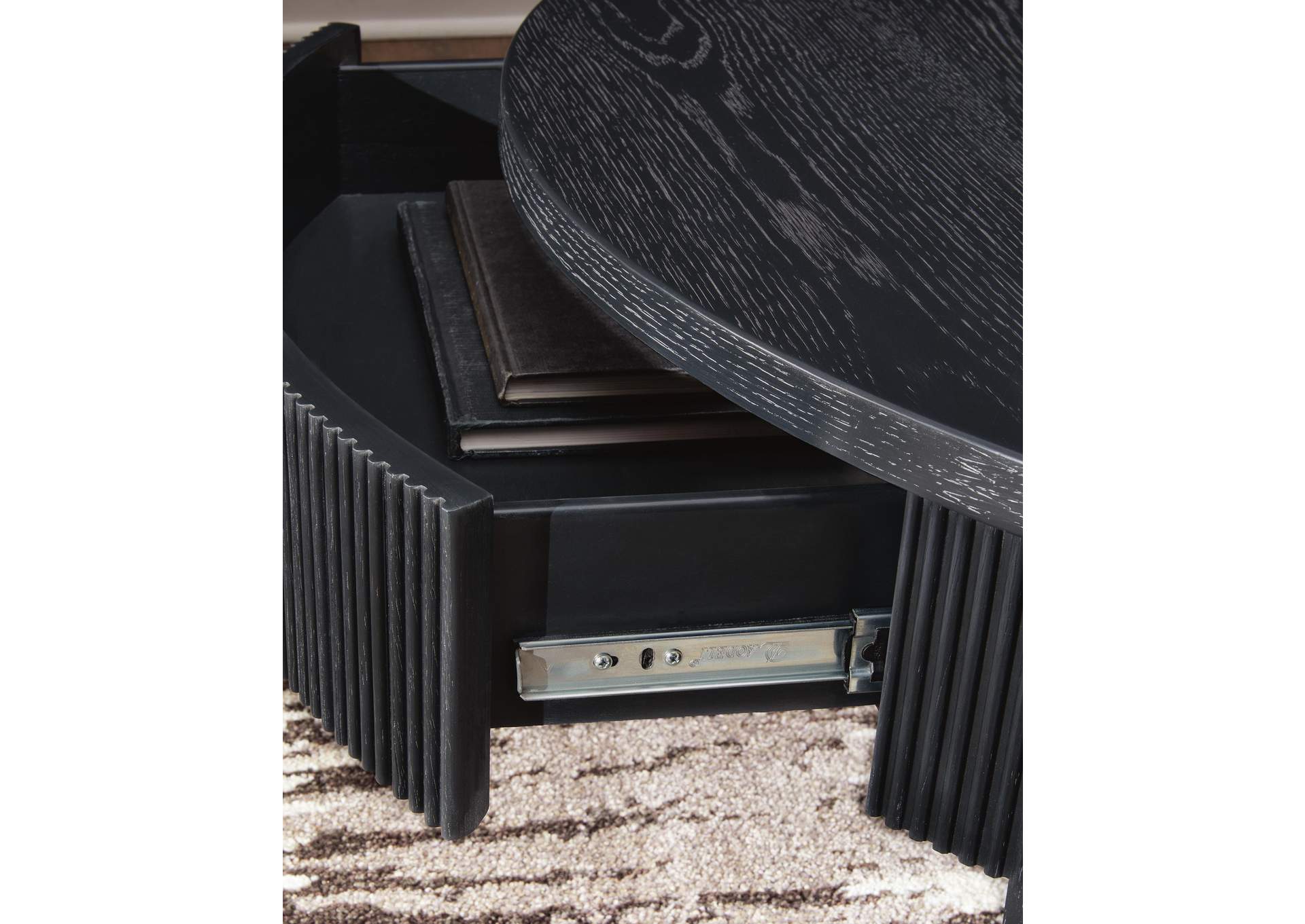 Marstream Coffee Table with 2 End Tables detail