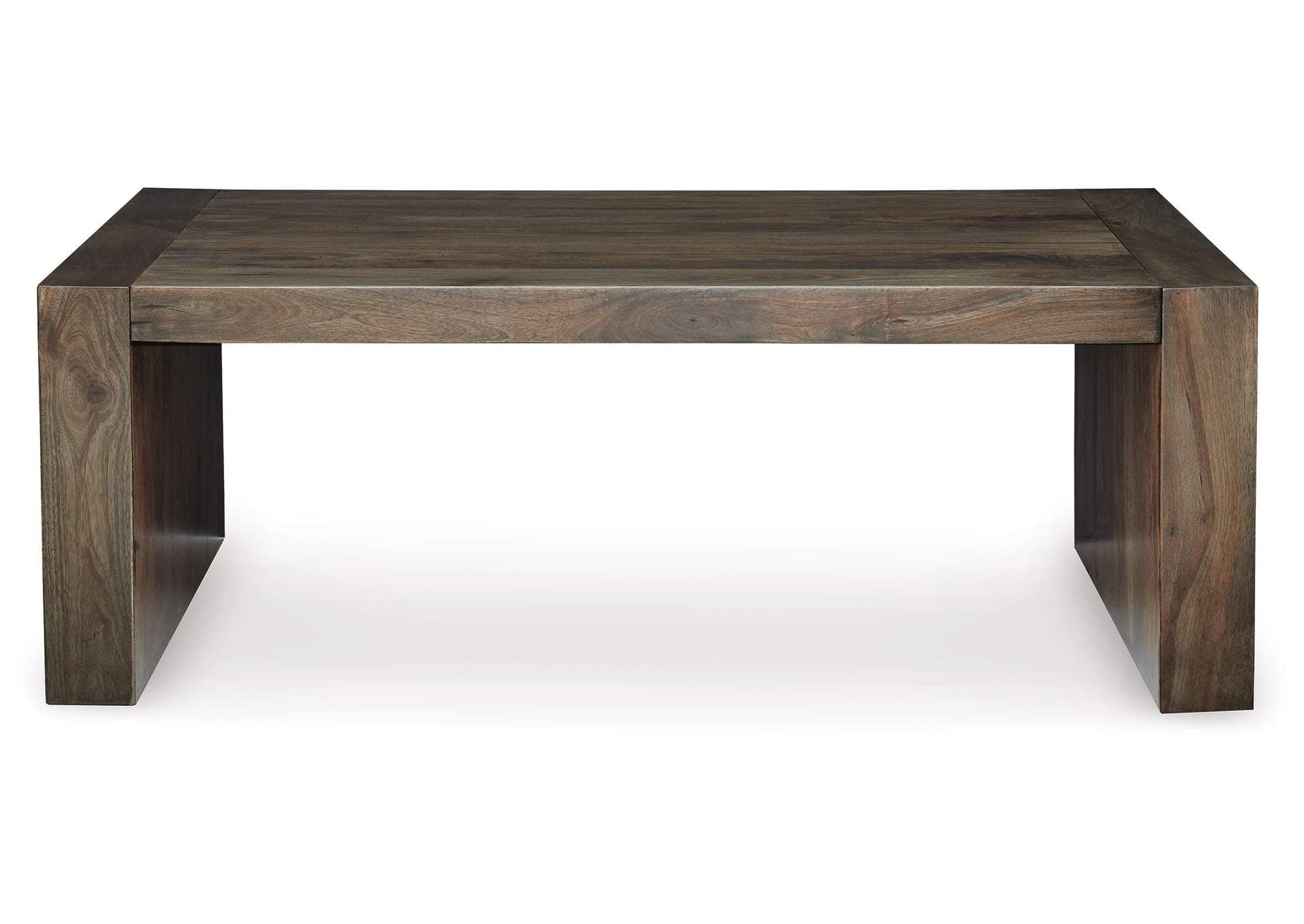 Dreggan Coffee Table with 1 End Table front view