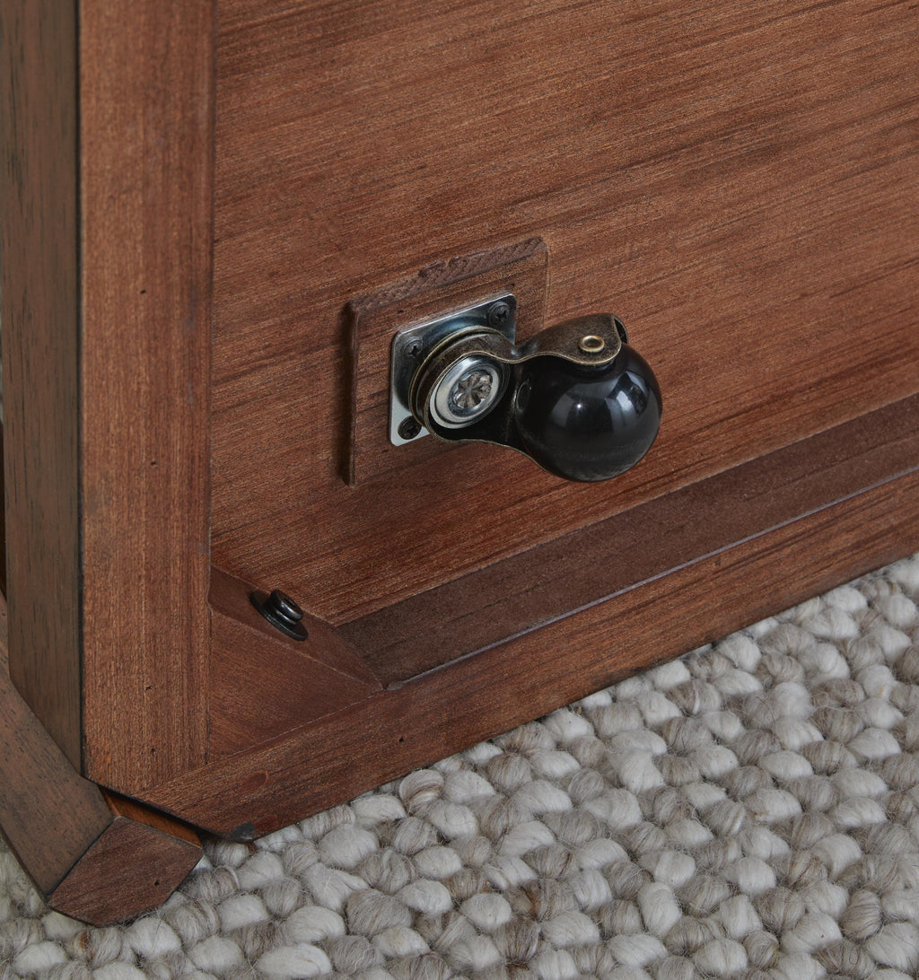Trenmour Coffee Table in Medium Brown, detail view