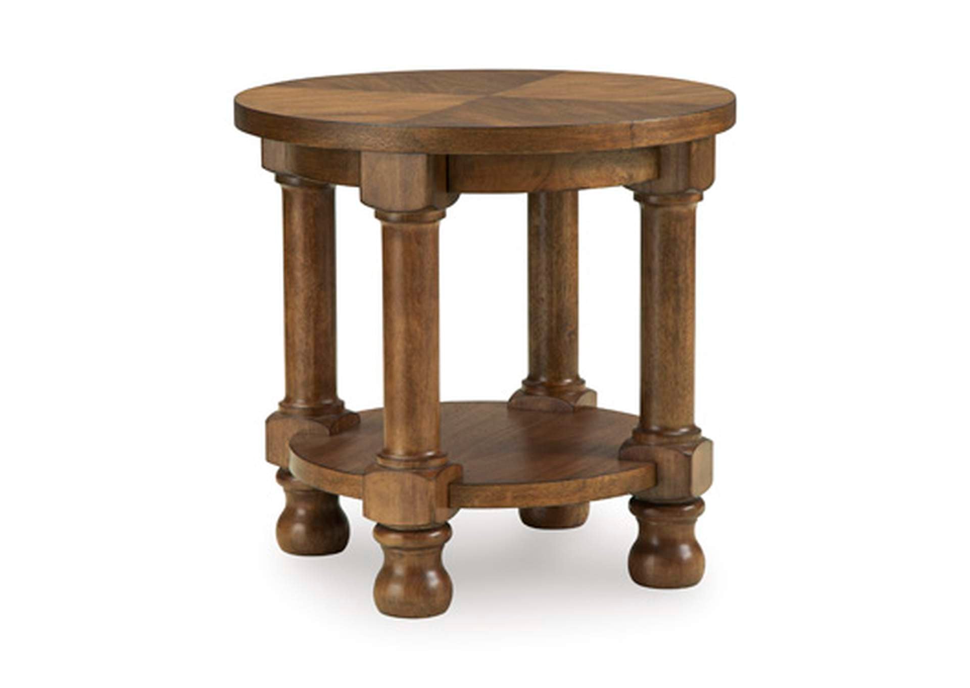 Chadworth End Table angled view