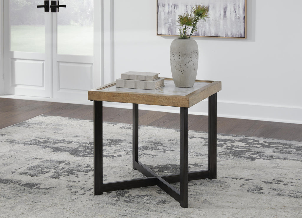 Montia End Table in Multi, alternate view 3