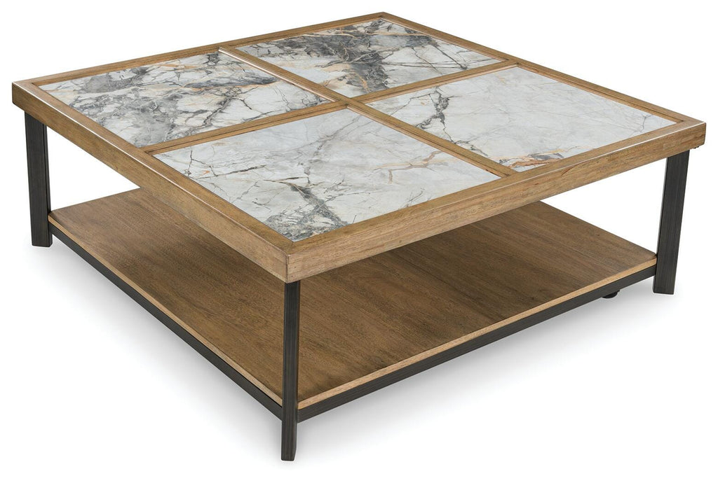 Montia Coffee Table in Multi, angle view