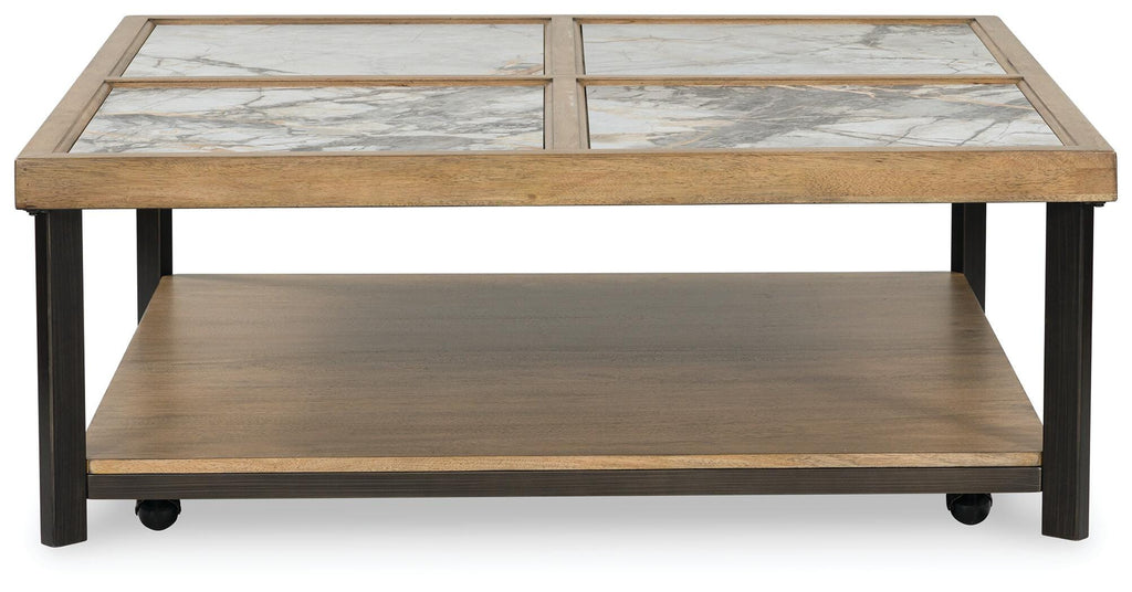Montia Coffee Table in Multi, front view