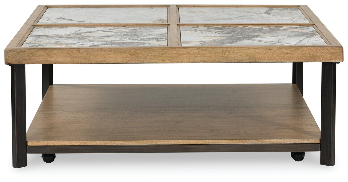 Montia Coffee Table in Multi, front view