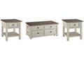 Bolanburg Coffee Table with 2 End Tables