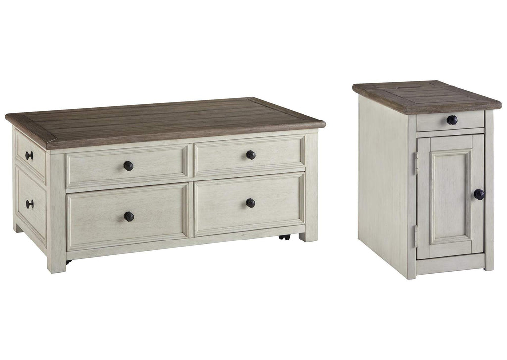 Bolanburg Coffee Table with 1 End Table