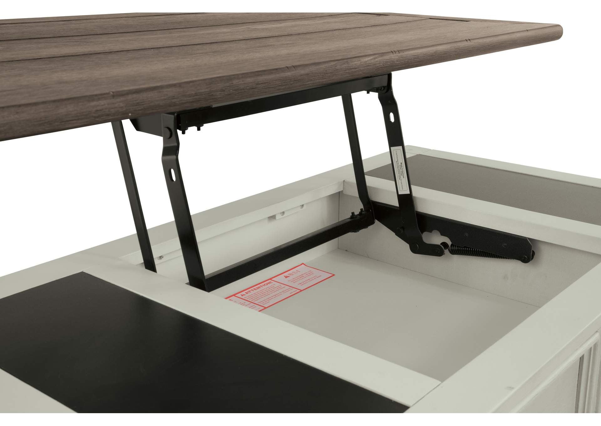 Bolanburg Coffee Table with 2 End Tables detail