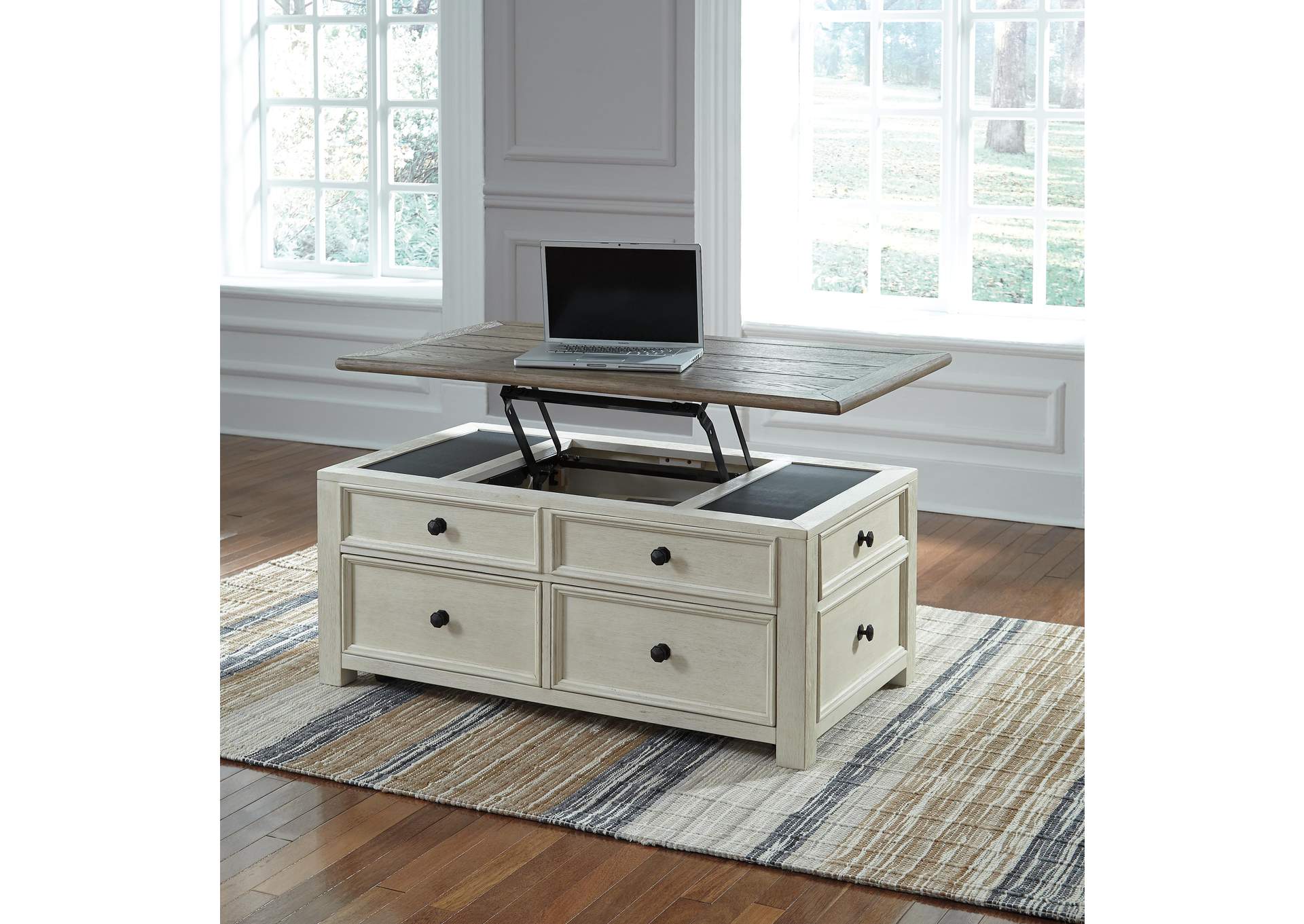 Bolanburg Coffee Table with 2 End Tables