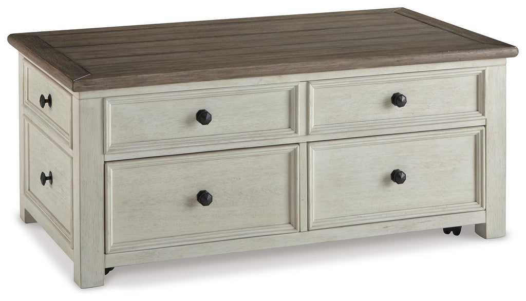 Bolanburg Coffee Table with Lift Top in Two-tone, alternate view 2