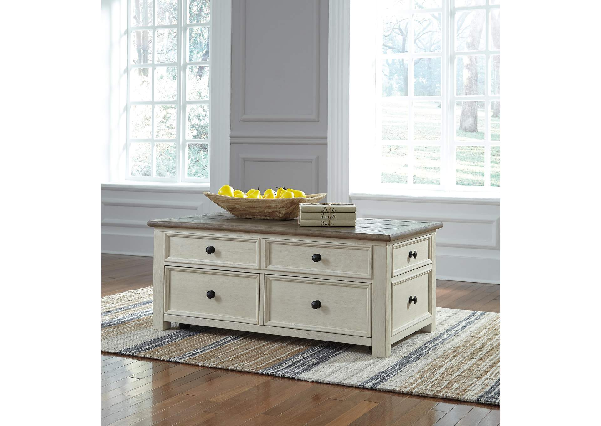 Bolanburg Coffee Table with 2 End Tables