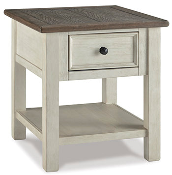 Bolanburg End Table in Two-tone