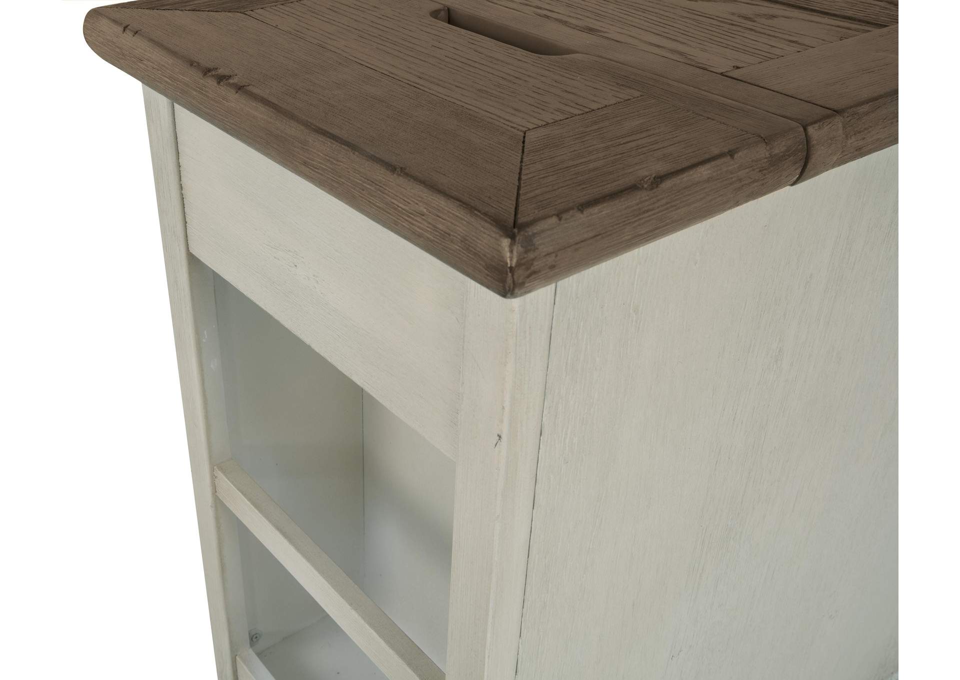 Bolanburg Coffee Table with 2 End Tables detail