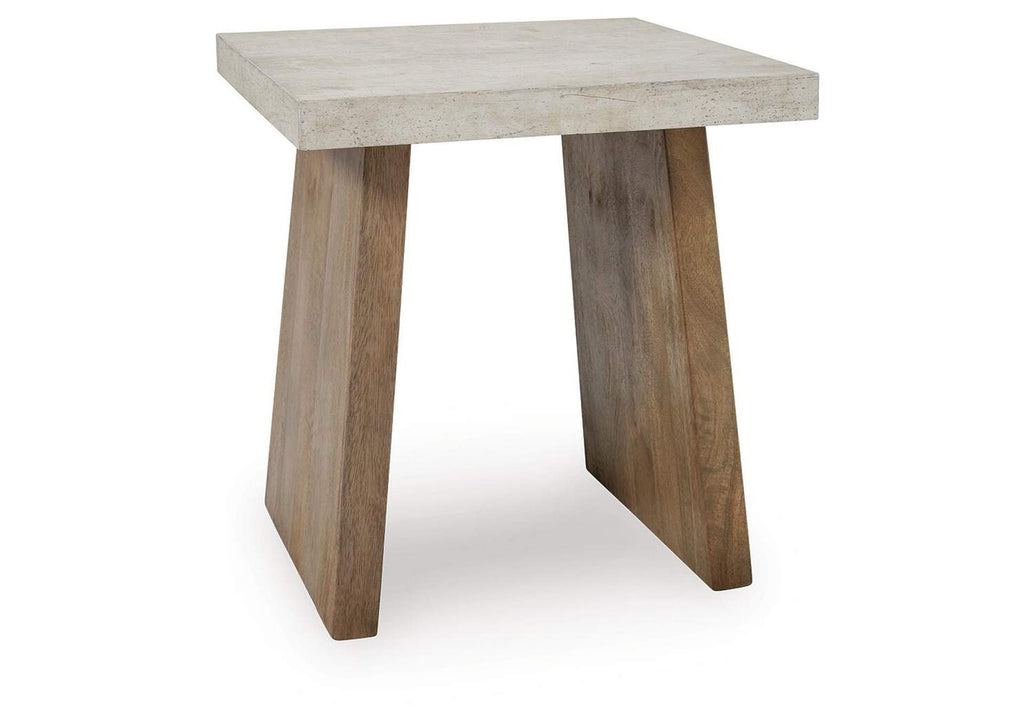 Brendalhouse Coffee Table with 1 End Table angled view