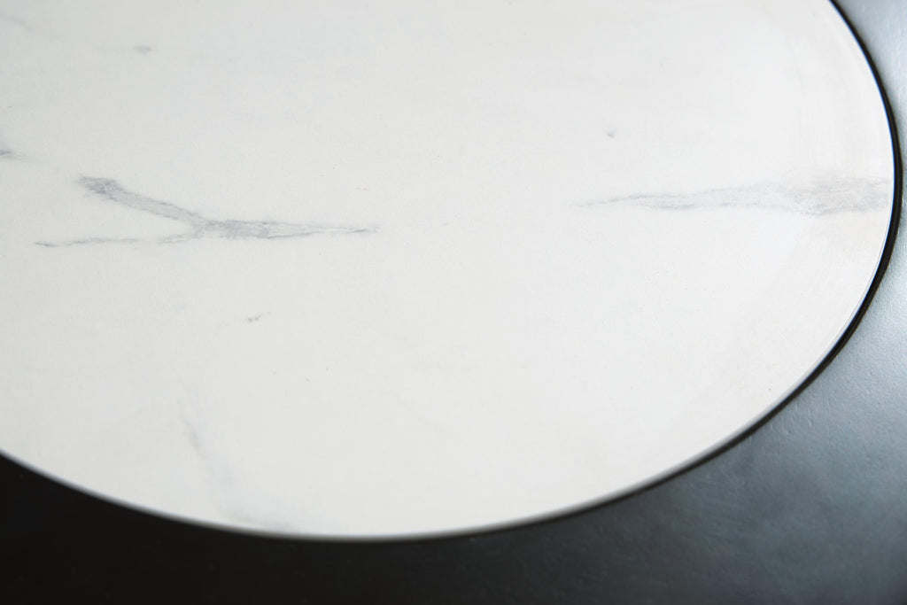 Grayman End Table in Black, top view