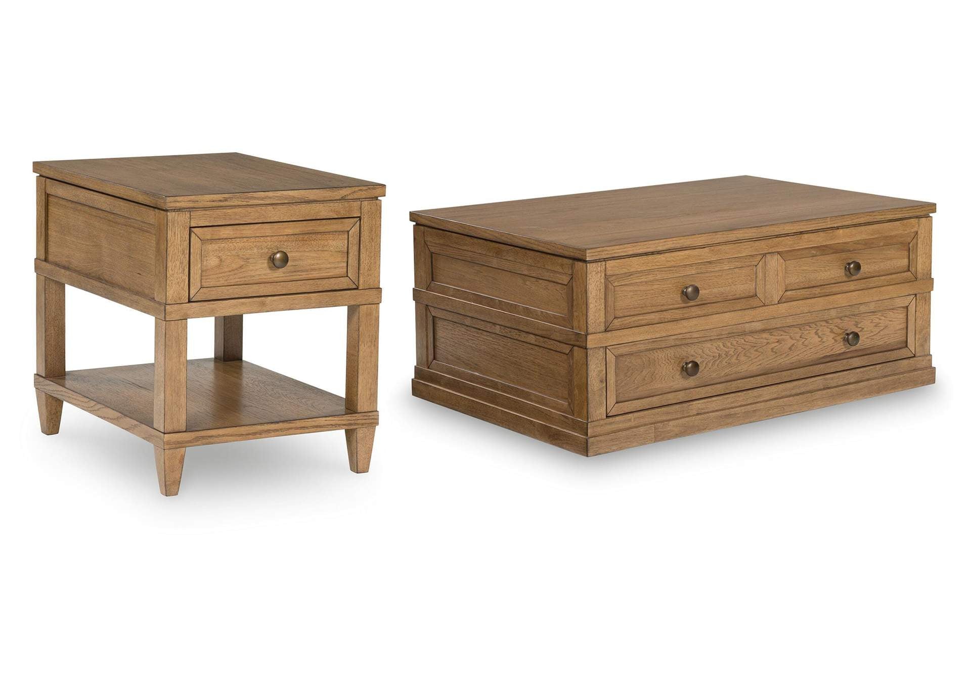 Sharlance Coffee Table with 1 End Table