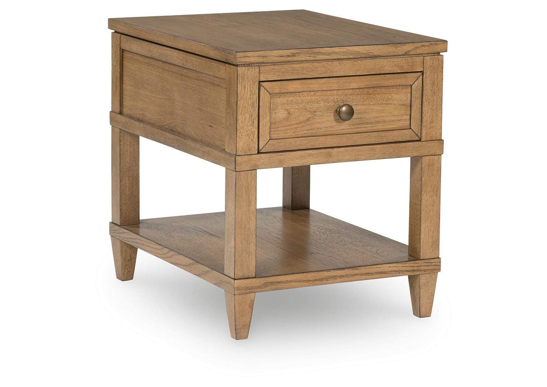 Sharlance Coffee Table with 1 End Table angled view