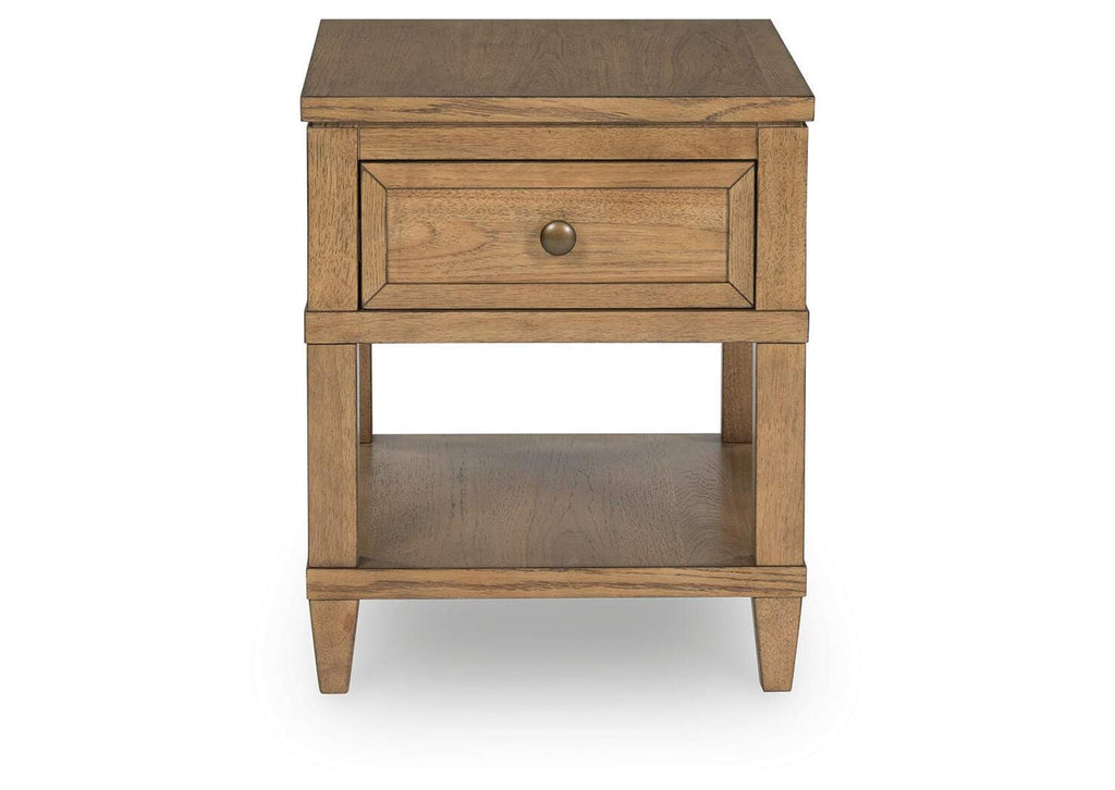 Sharlance Coffee Table with 2 End Tables front view
