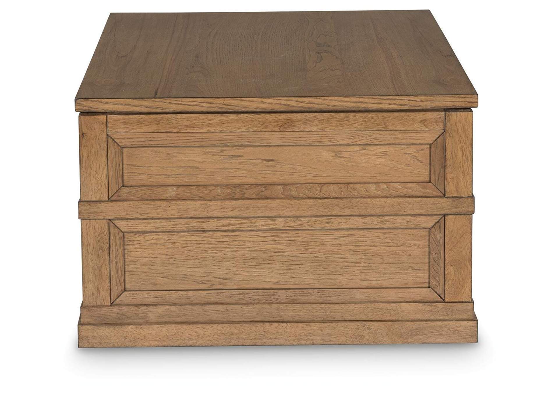Sharlance Coffee Table with 2 End Tables side view