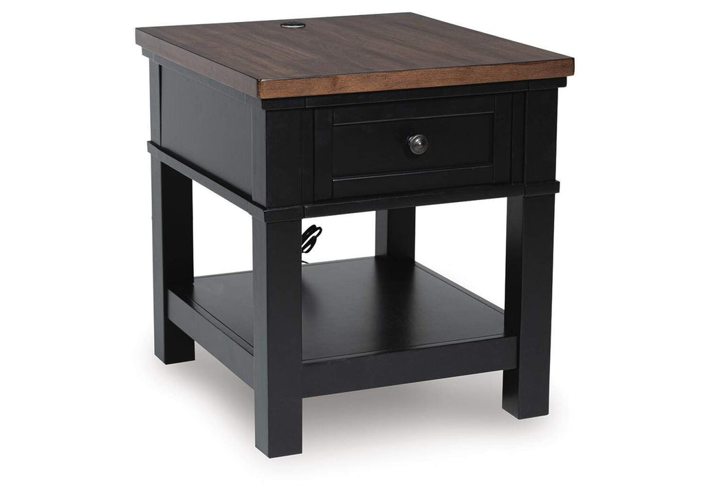 Wildenauer End Table angled view