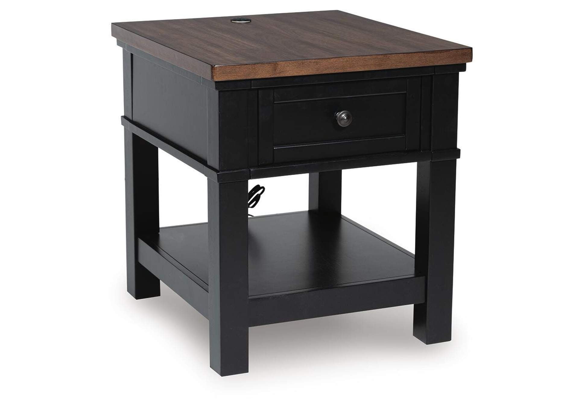 Wildenauer End Table angled view