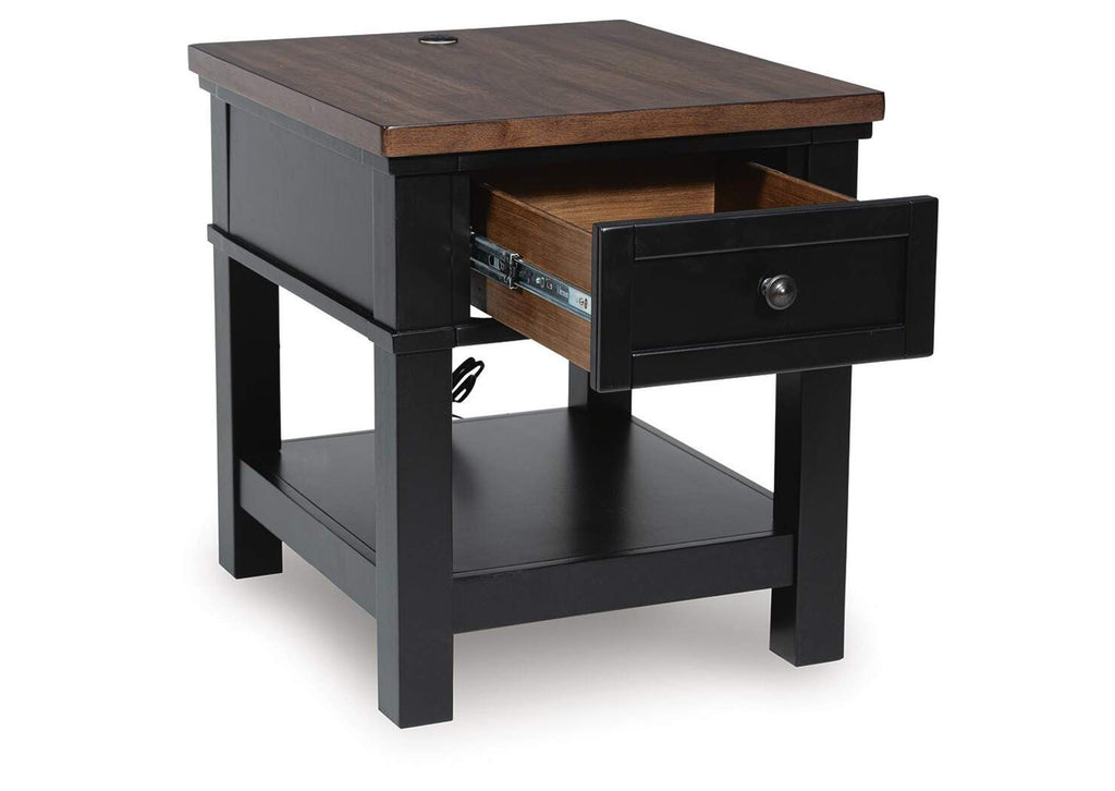Wildenauer End Table angled view