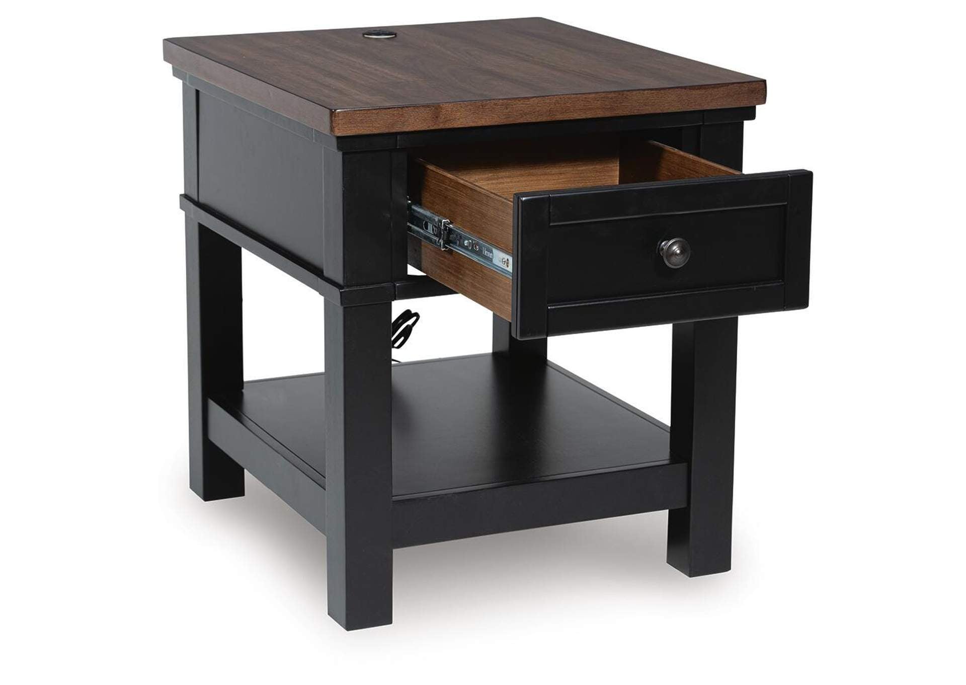 Wildenauer End Table angled view