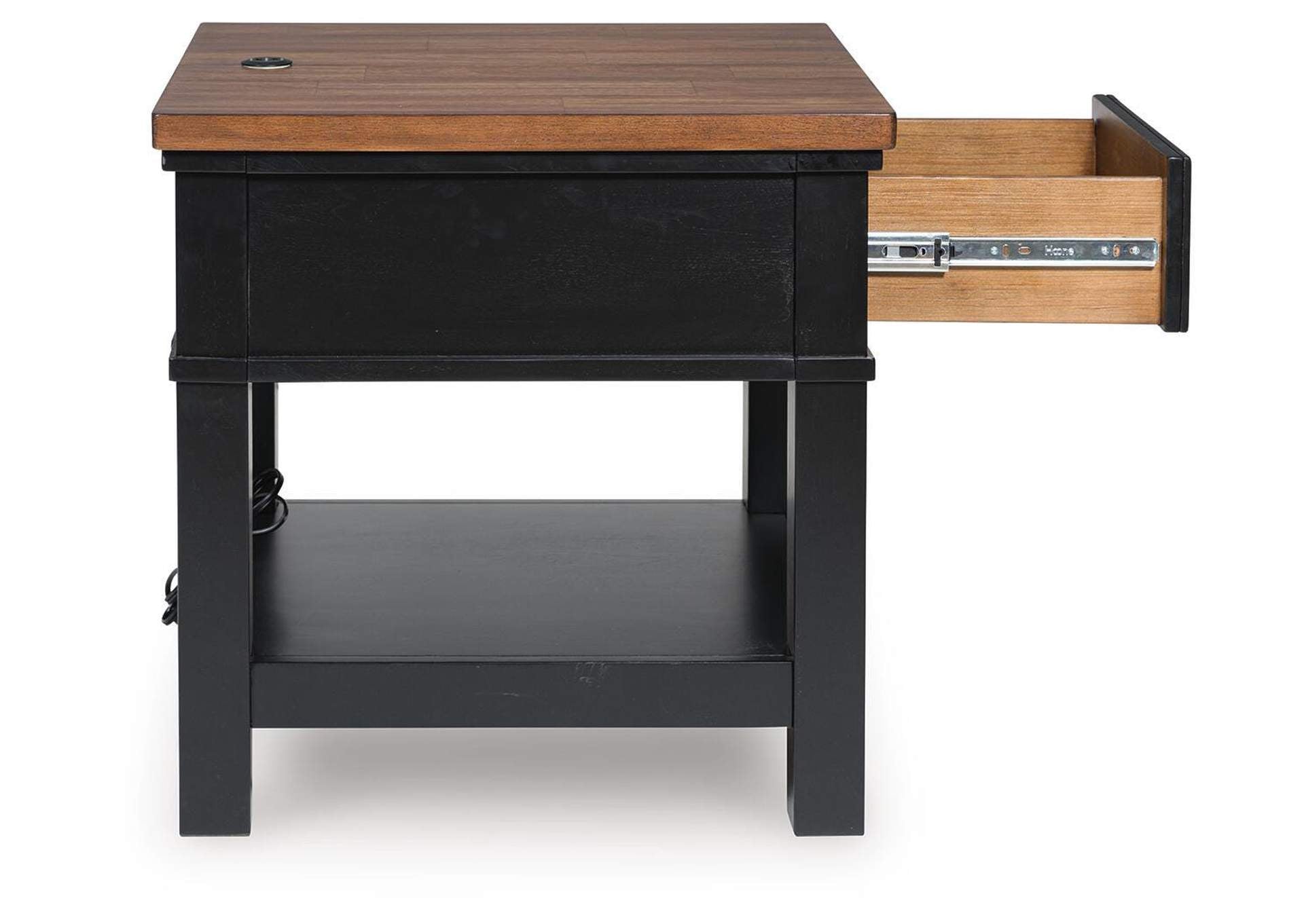 Wildenauer End Table side view