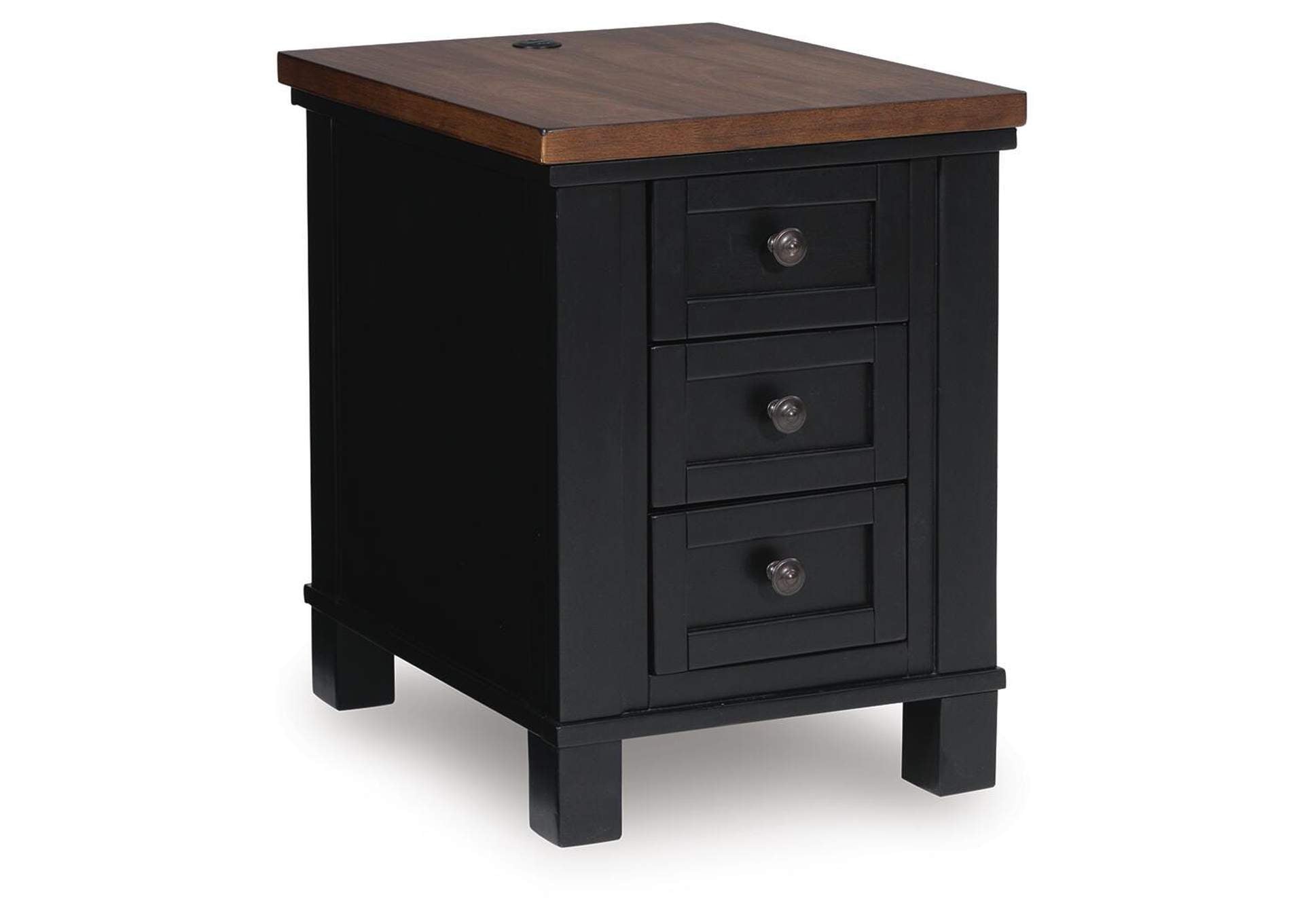 Wildenauer Chairside End Table angled view