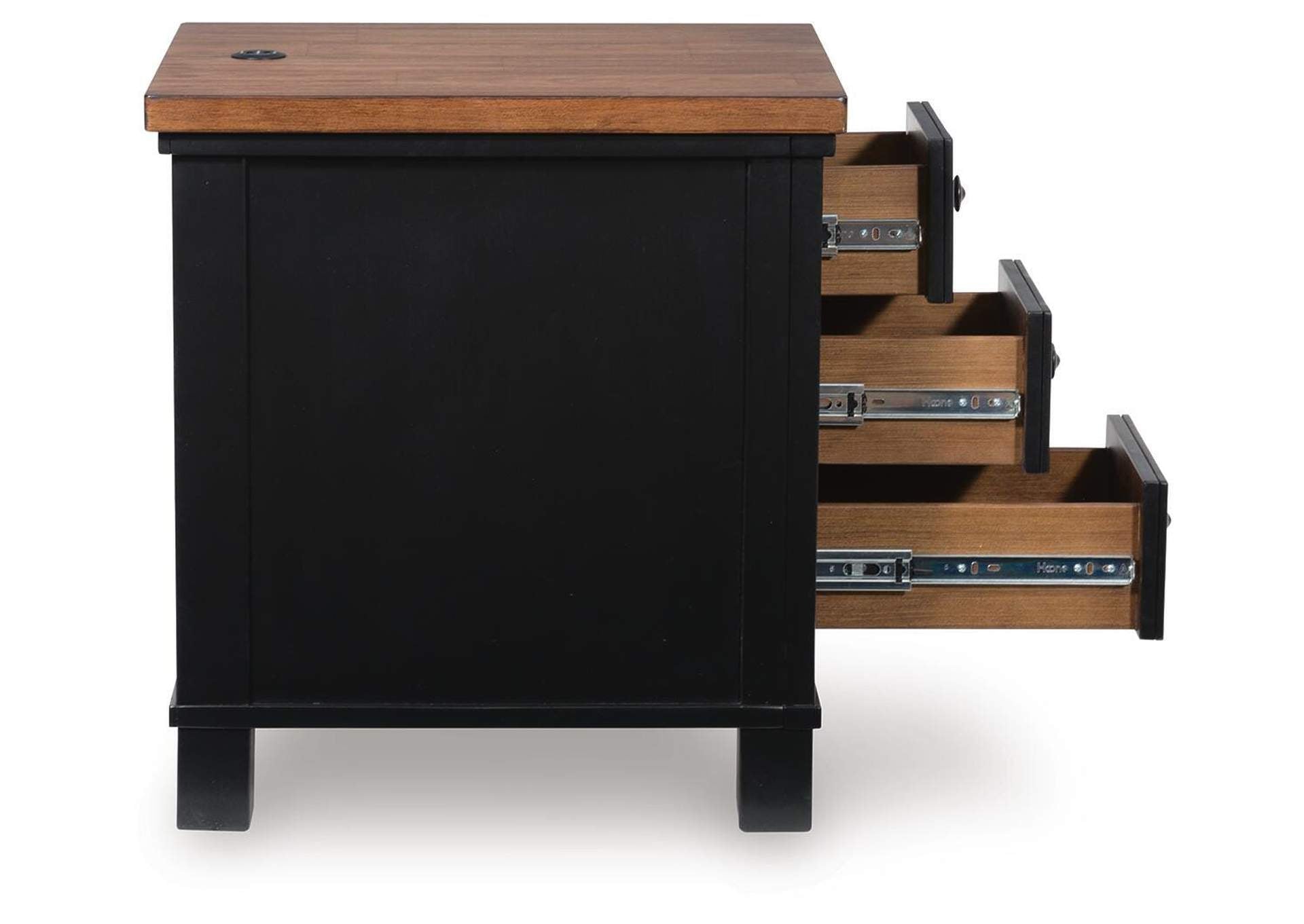 Wildenauer Chairside End Table side view