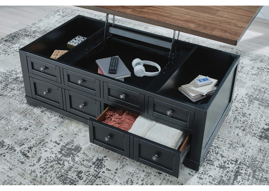 Wildenauer Lift-Top Coffee Table detail