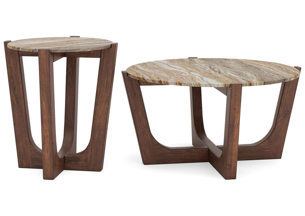Tanidore Coffee Table with 1 End Table