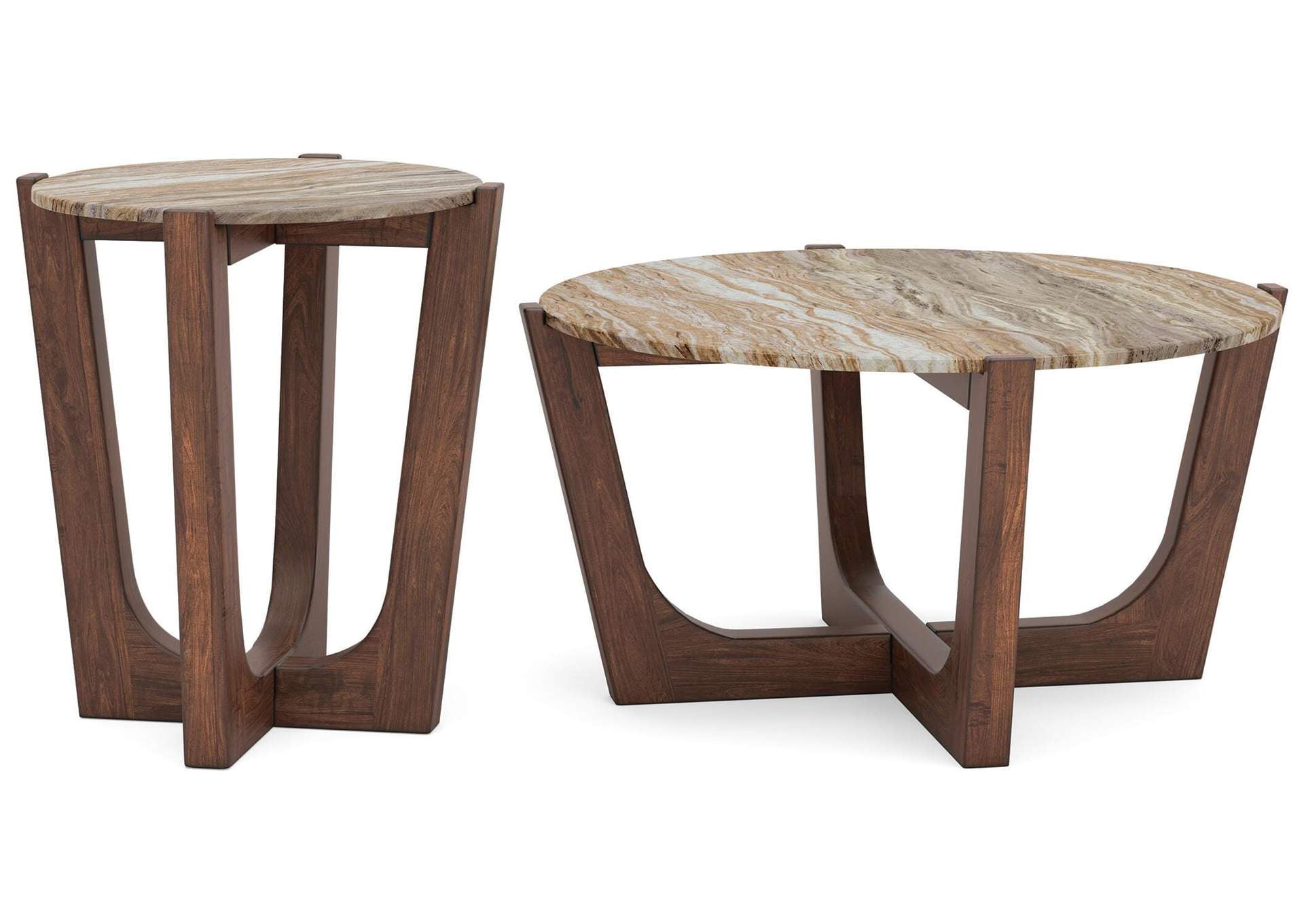 Tanidore Coffee Table with 1 End Table