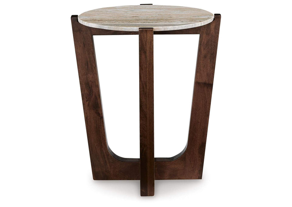 Tanidore Coffee Table with 1 End Table front view