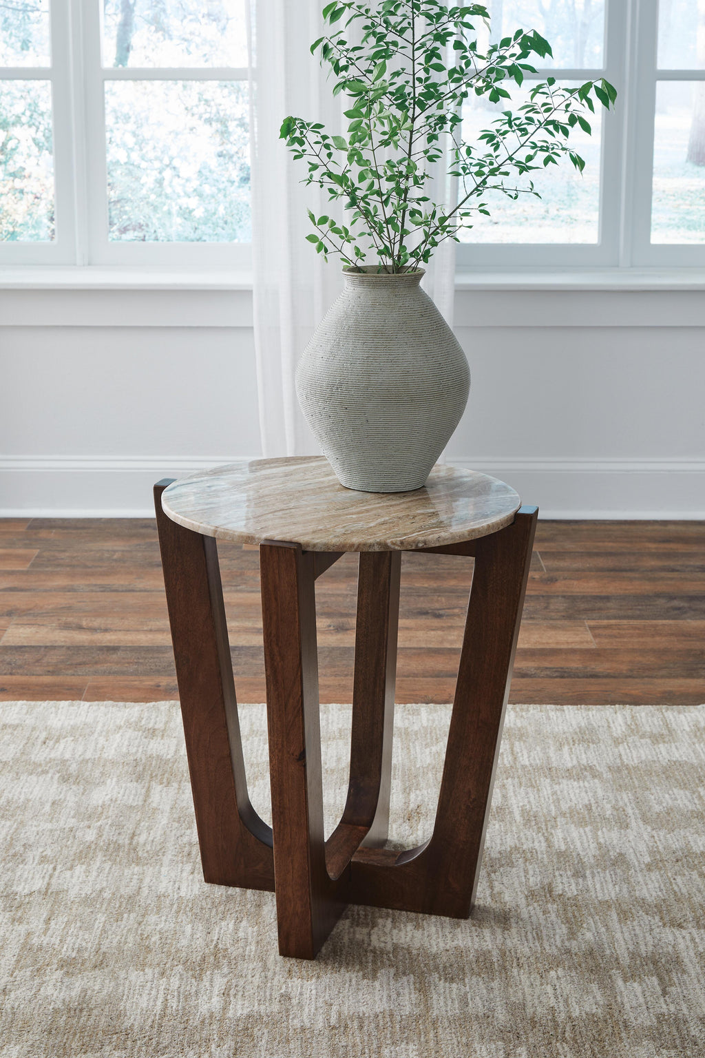 Tanidore End Table in Warm Brown, alternate view 3