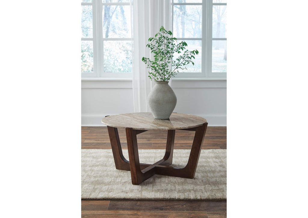 Tanidore Coffee Table with 1 End Table