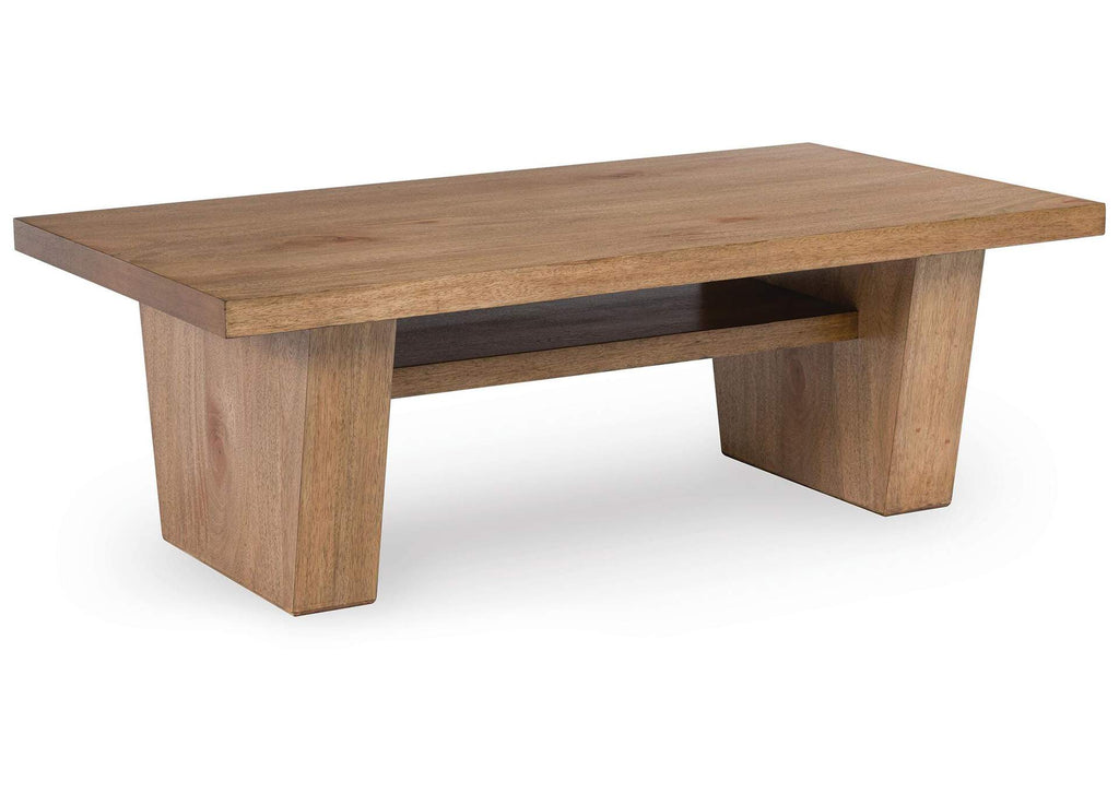 Kristiland Coffee Table with 1 End Table angled view