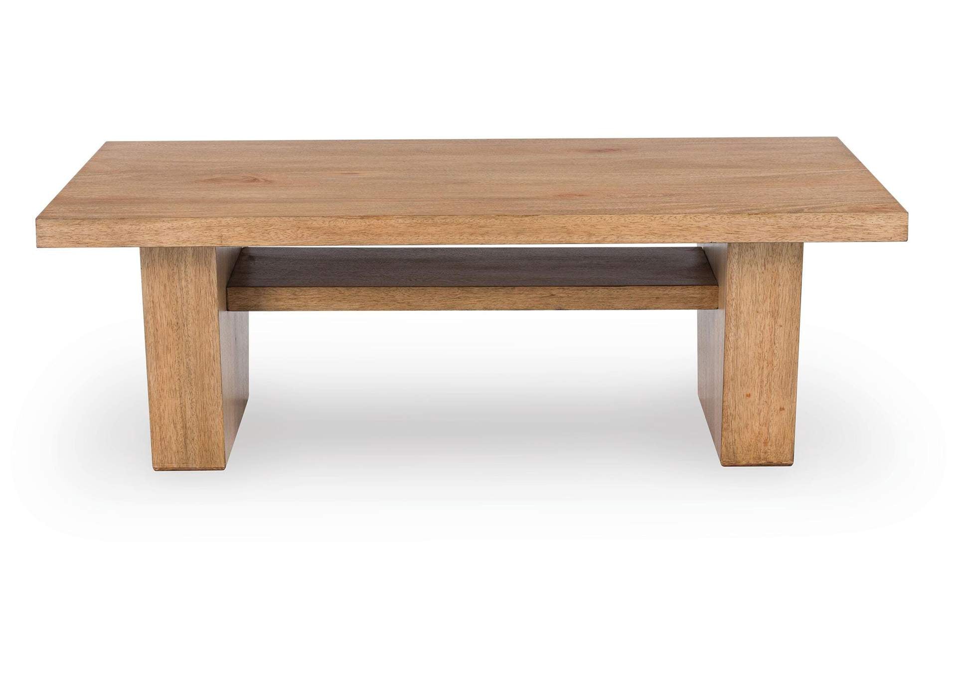 Kristiland Coffee Table with 1 End Table front view