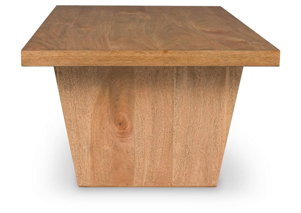 Kristiland Coffee Table with 1 End Table side view