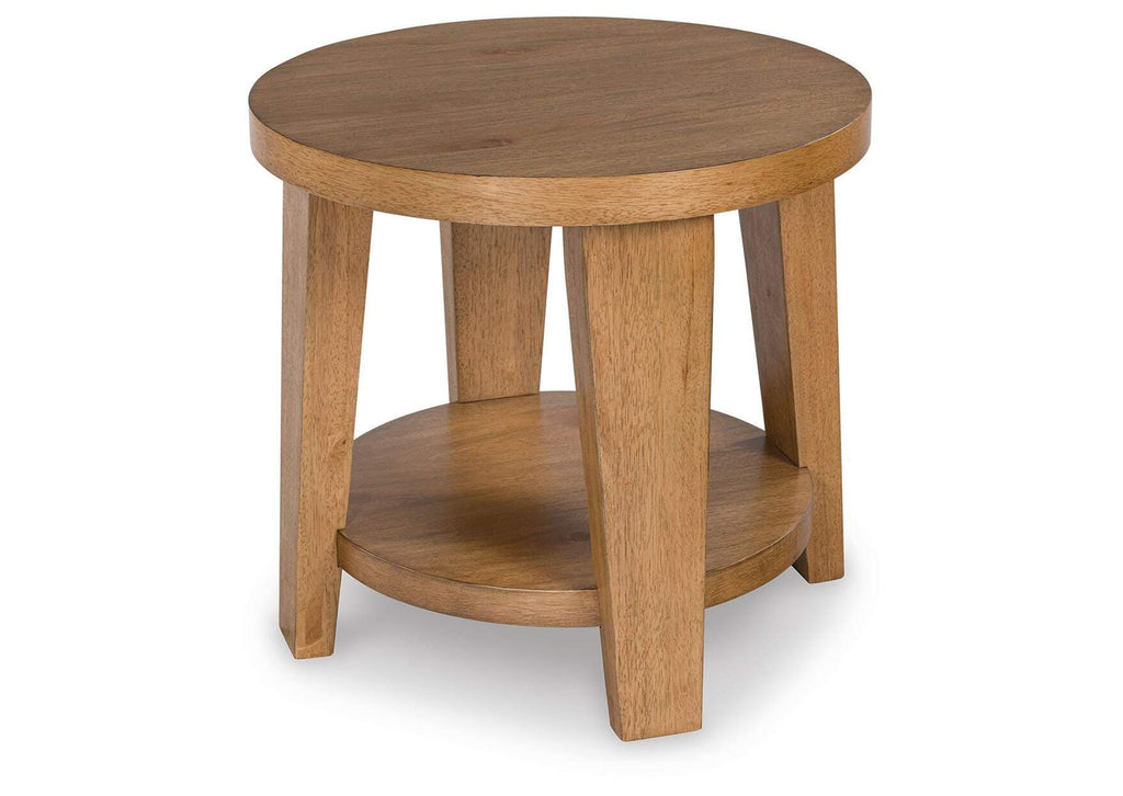 Kristiland Coffee Table with 1 End Table angled view