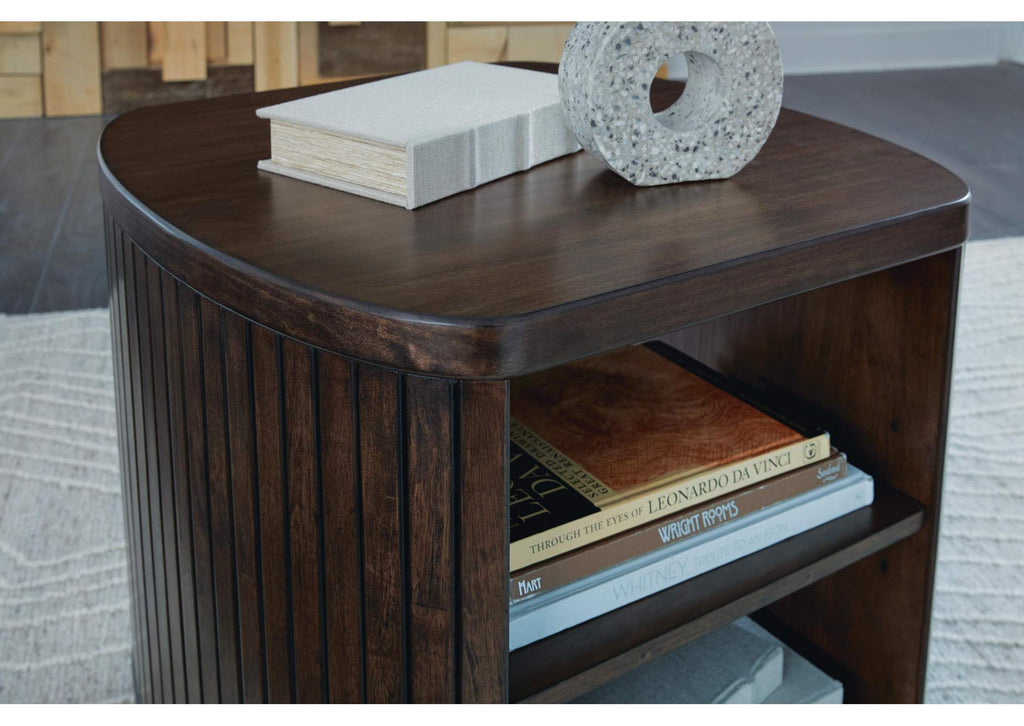 Korestone Coffee Table with 1 End Table detail