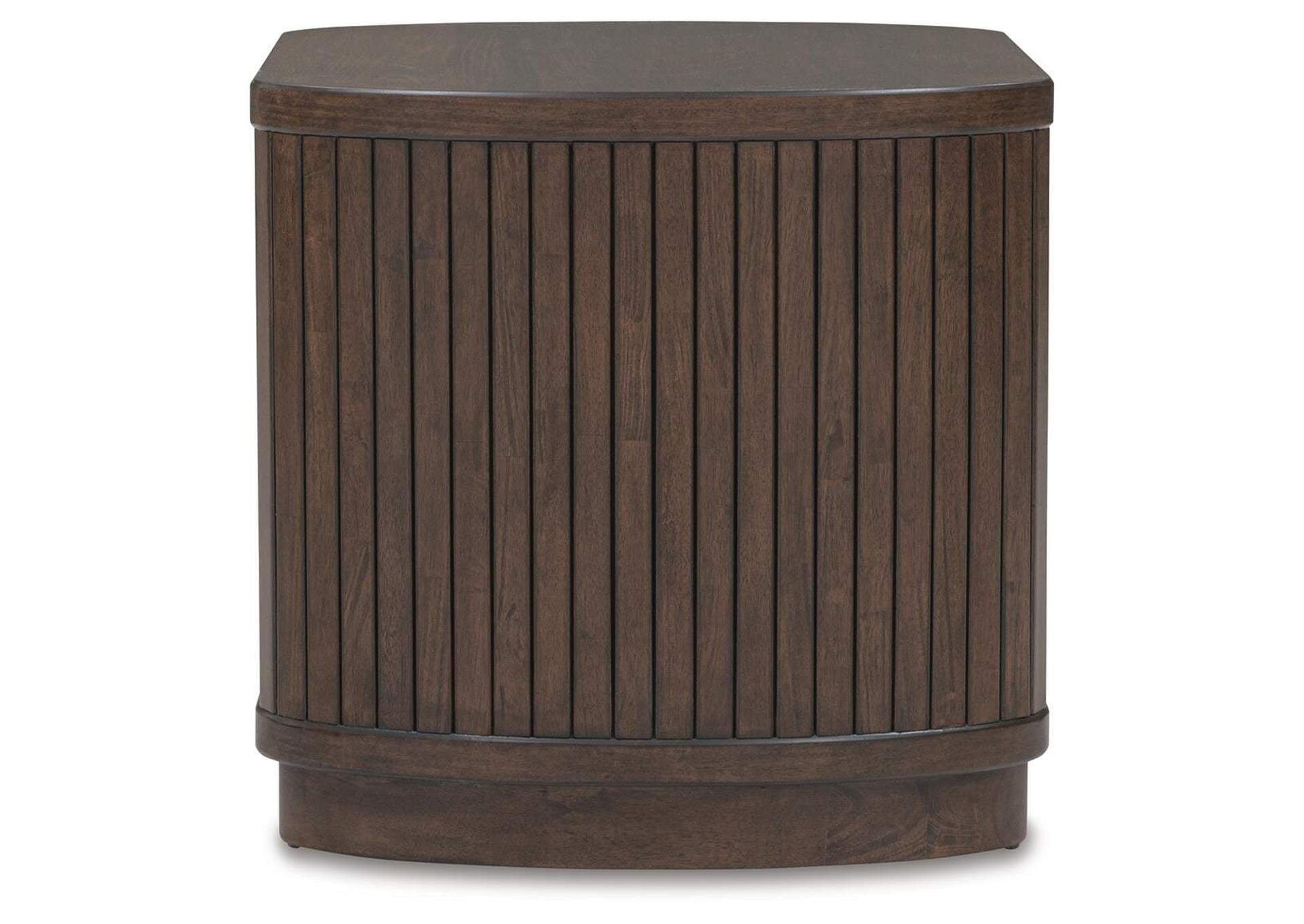 Korestone Coffee Table with 1 End Table side view