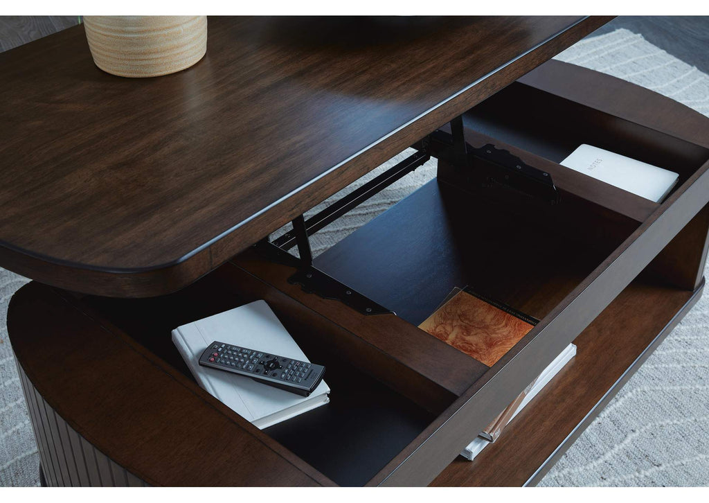 Korestone Coffee Table with 2 End Tables detail