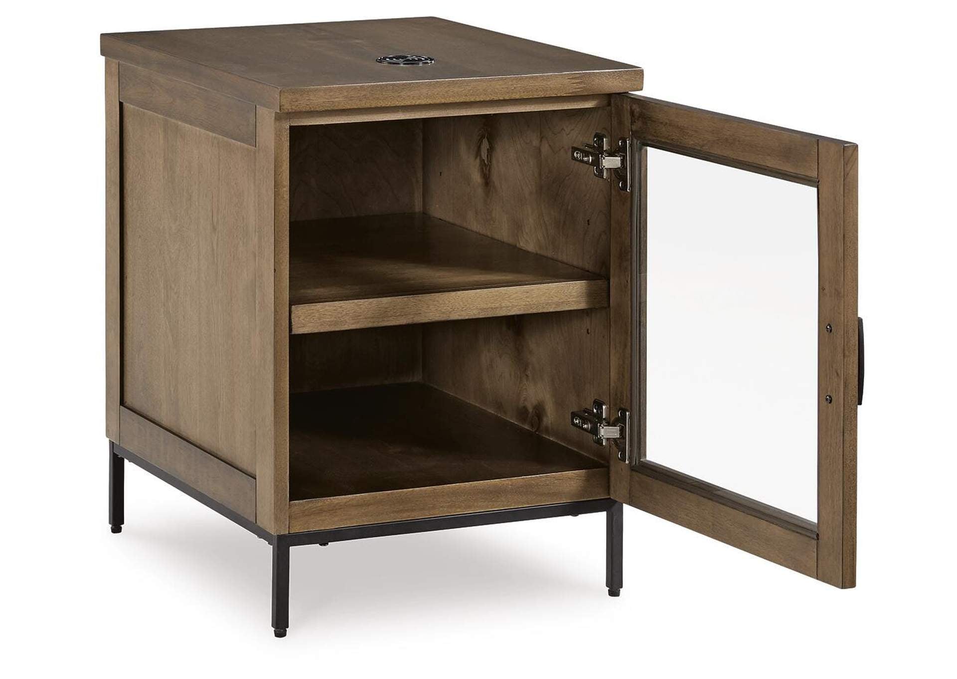 Torlanta Coffee Table with 1 End Table angled view