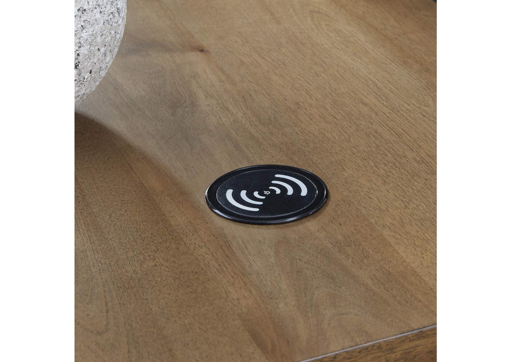 Torlanta Coffee Table with 1 End Table detail