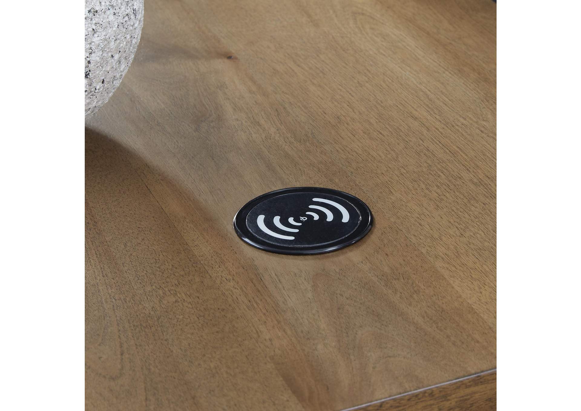 Torlanta Coffee Table with 1 End Table detail