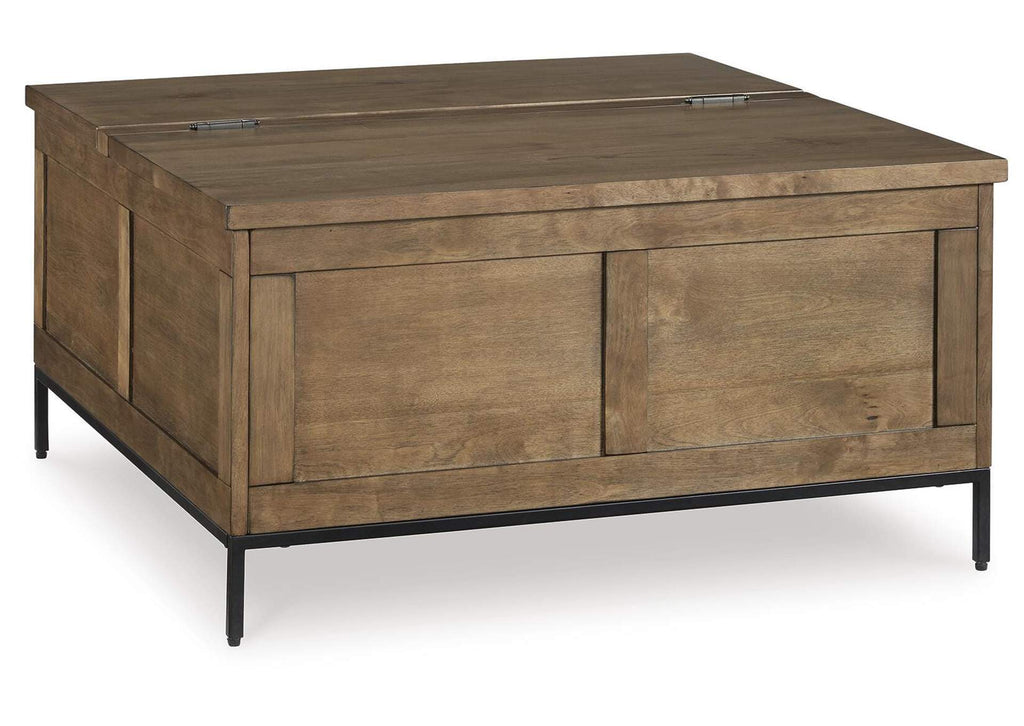 Torlanta Coffee Table with 1 End Table angled view