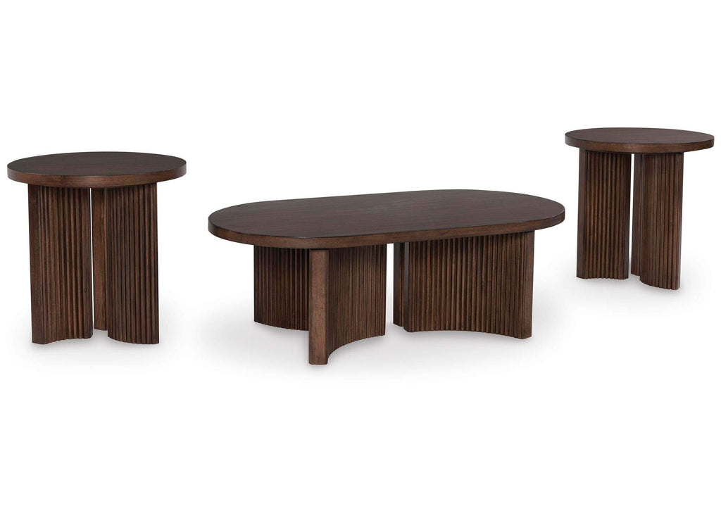 Korestone Coffee Table with 2 End Tables