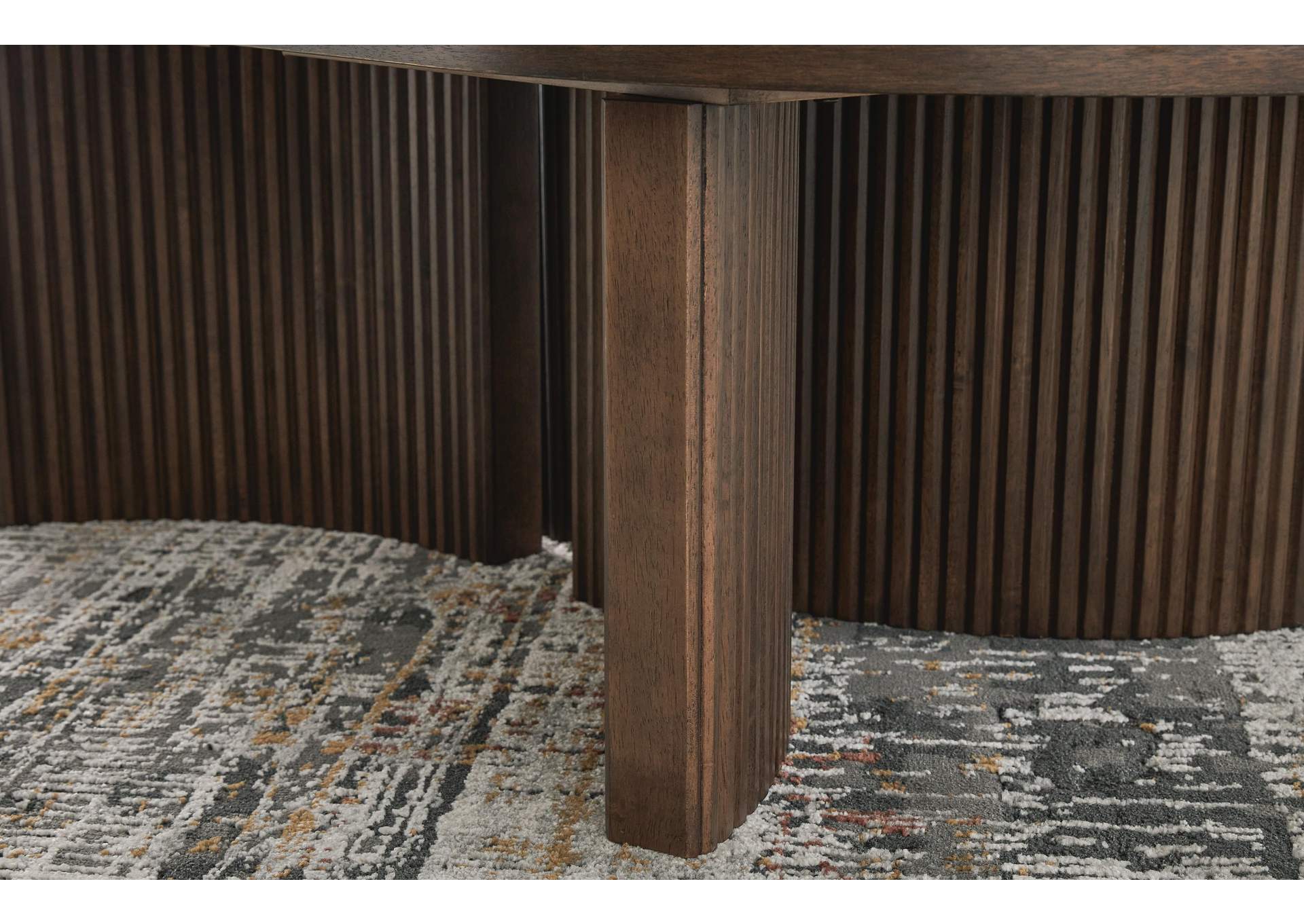 Korestone Coffee Table with 2 End Tables detail