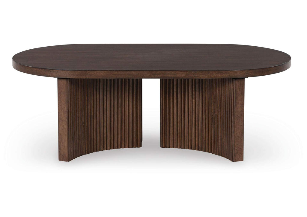 Korestone Coffee Table with 1 End Table front view