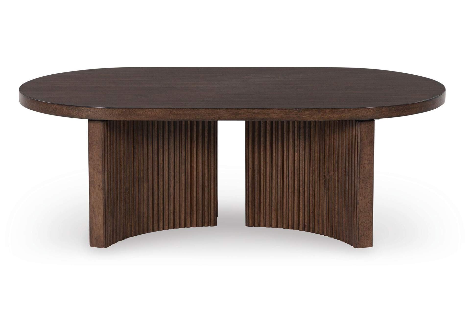 Korestone Coffee Table with 2 End Tables front view